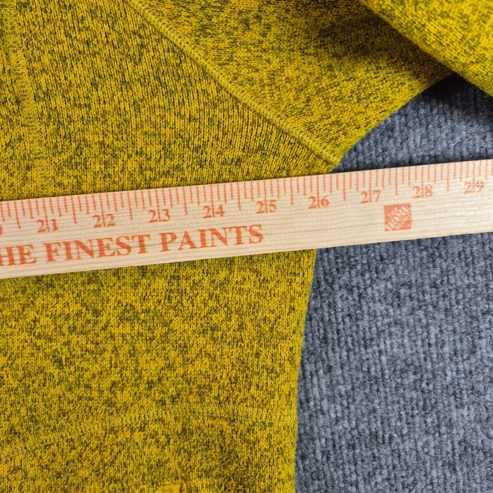 The North Face Fleece Hoodie Gordon Lyons XL Yellow Mens
